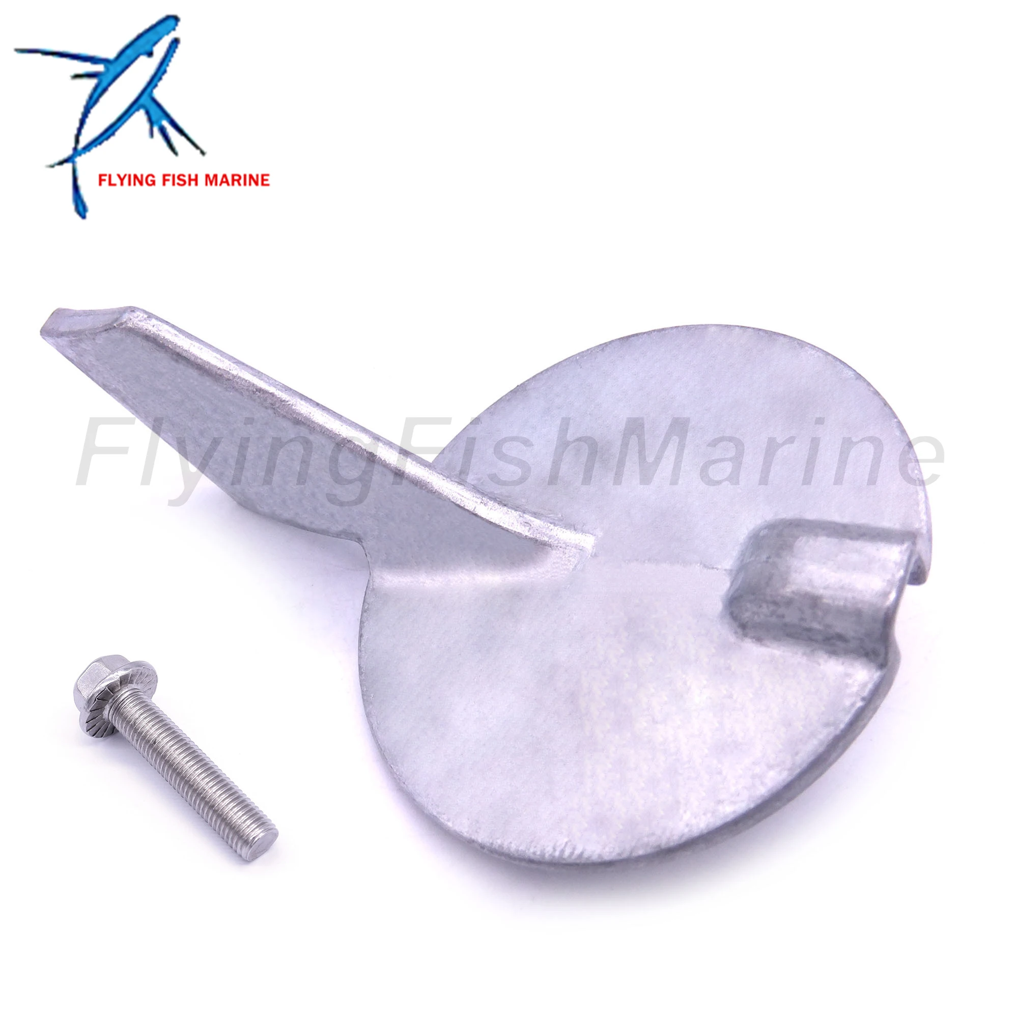 

Boat Engine 67F-45371-00 688-45371-00 688-45371-01 Aluminum Alloy Tab Trim Anode for Yamaha Outboard Motor 60HP 65HP 70HP 75HP 8