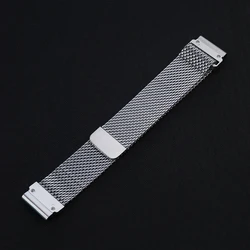 Premium QuickFit Milanese Loop Strap - Stainless Steel Magnetic Band, 22/26mm - 22mm Fenix E 47MM (Silver)
