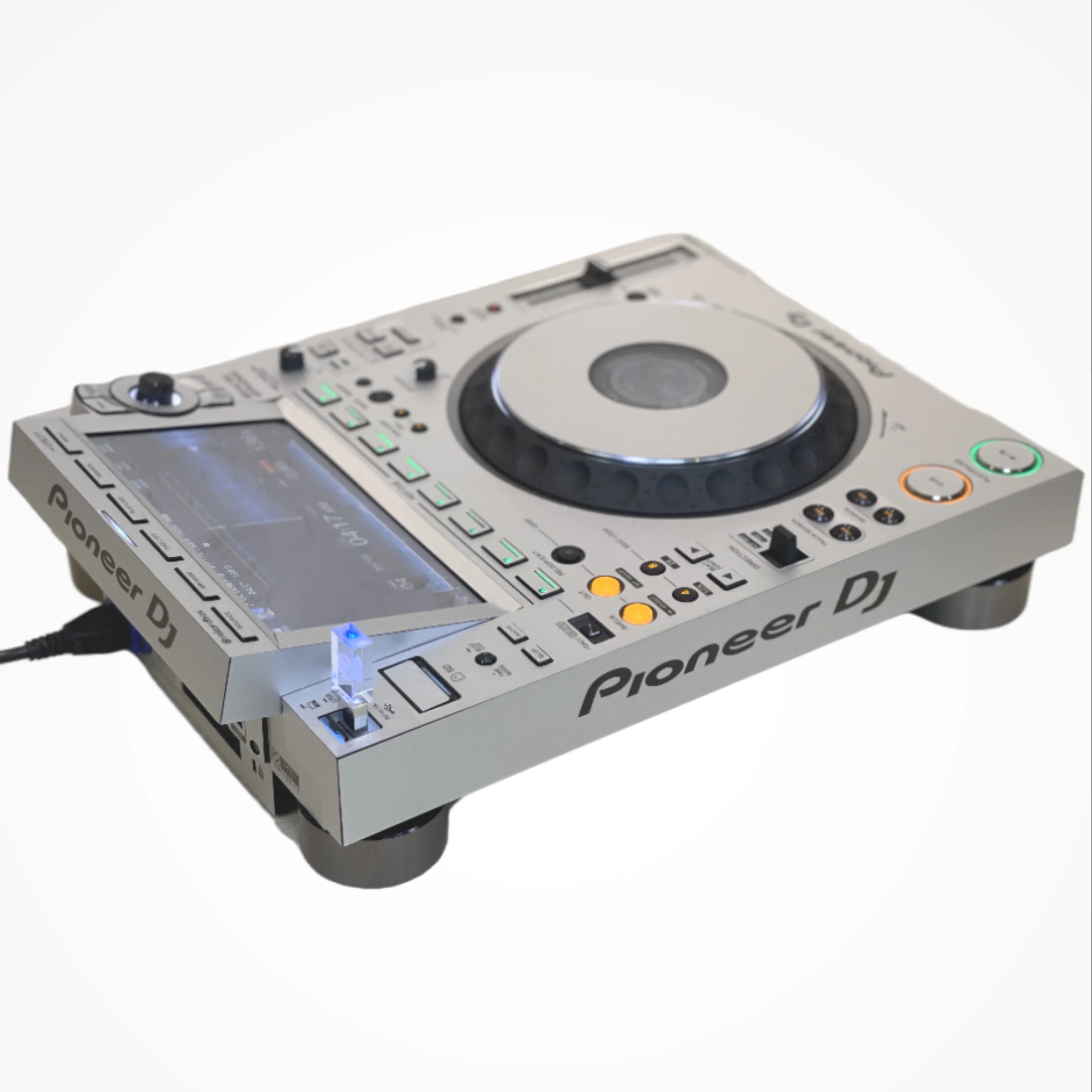 Cdj3000 Disc Player Sticker Pc Importato Argento Full Protection Pannello Esterno Sticker Spot