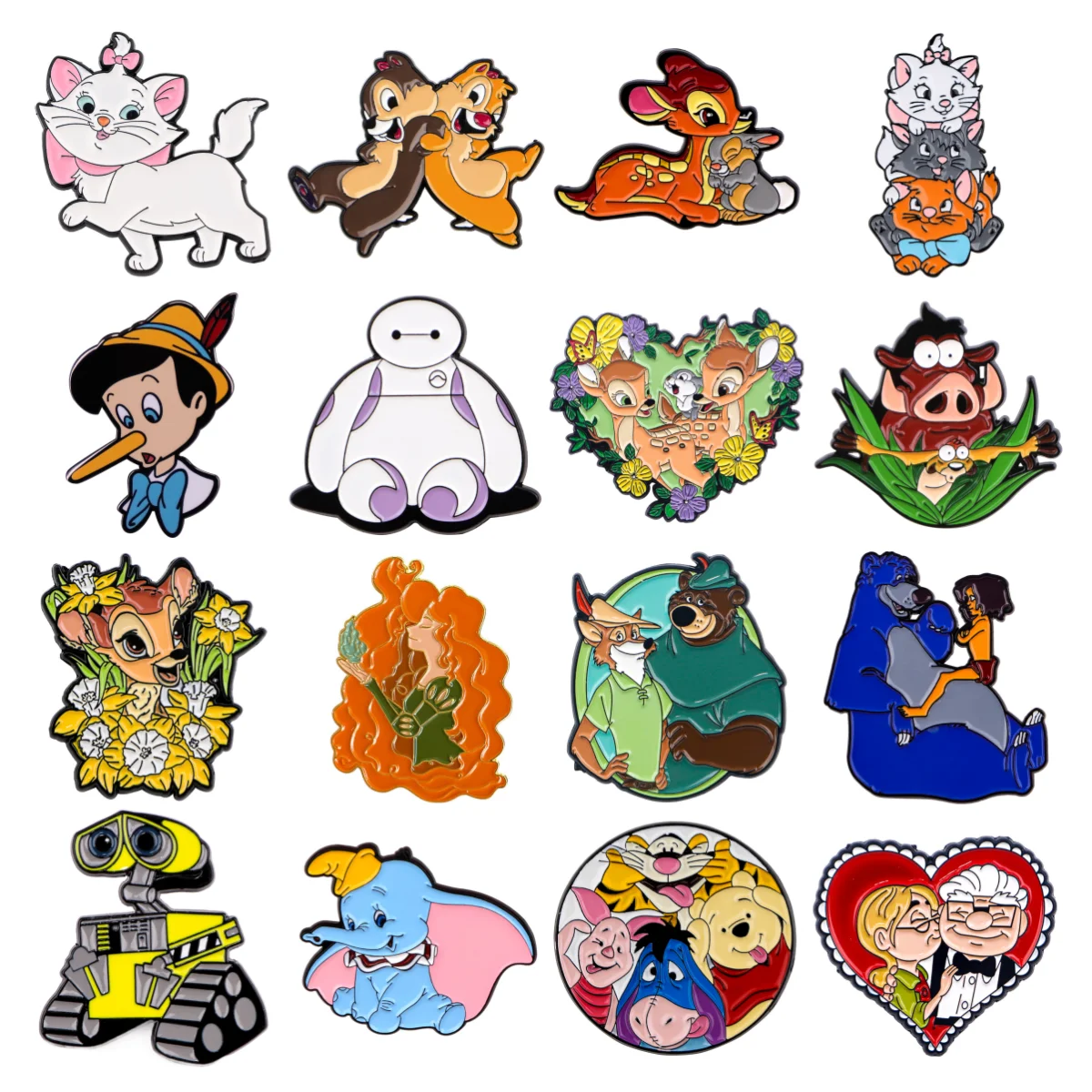 Spille smaltate Bambi Spille da bavero Distintivi sullo zaino Accessori per gioielli Spille alla moda Accessori - AliExpress