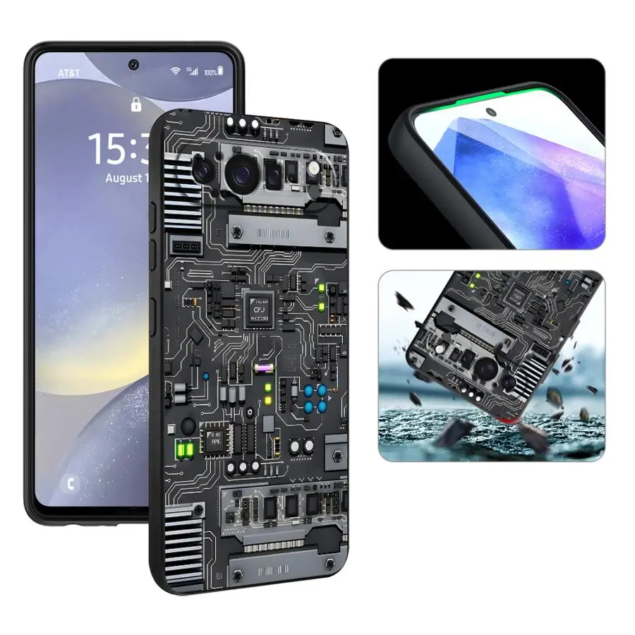 Purple Gaming Console Phone Case Cover