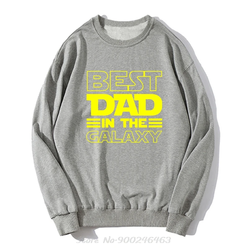 Bester Papa in der Galaxie Hoodie Lustiges Vatertagsgeschenk Geburtstagsgeschenke Papa Vater Männer Hband Sweatshirt Baumwollpullover Kleidung – Detail 7
