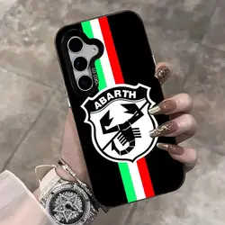 Italy Car Abarth Silver Phone Case - Sleek and Stylish Protection - Samsung S22 (Black1)