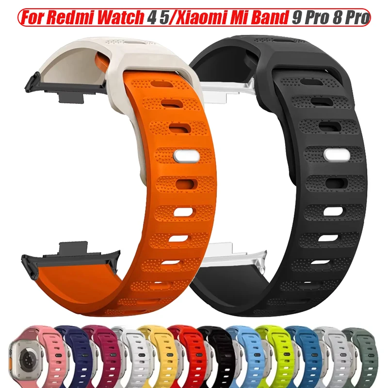 Silicone Replacement Strap - Versatile Smartwatch Wristband Accessory