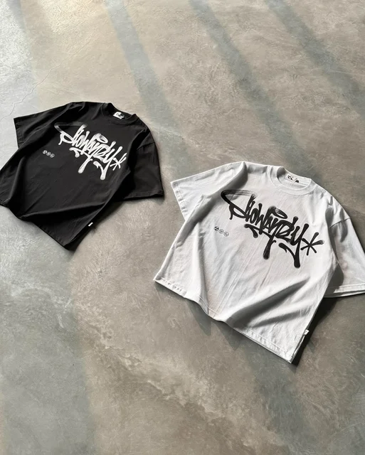 Unique And Simple Design Letters Casual T shirt Men Cotton Oversized Round Neck T shirt Women Fashion Harajuku Hip Hop Travel. 2