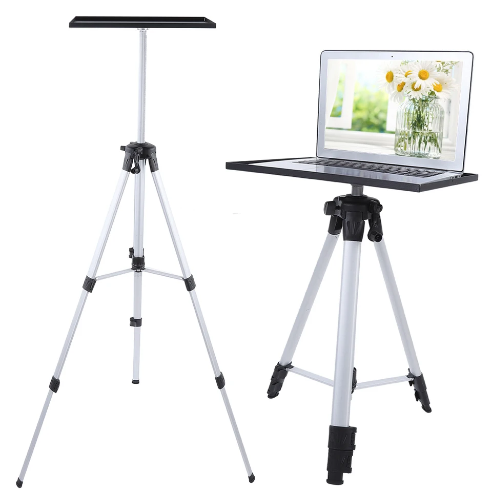 Adjustable Projector Tripod Stand with Tray