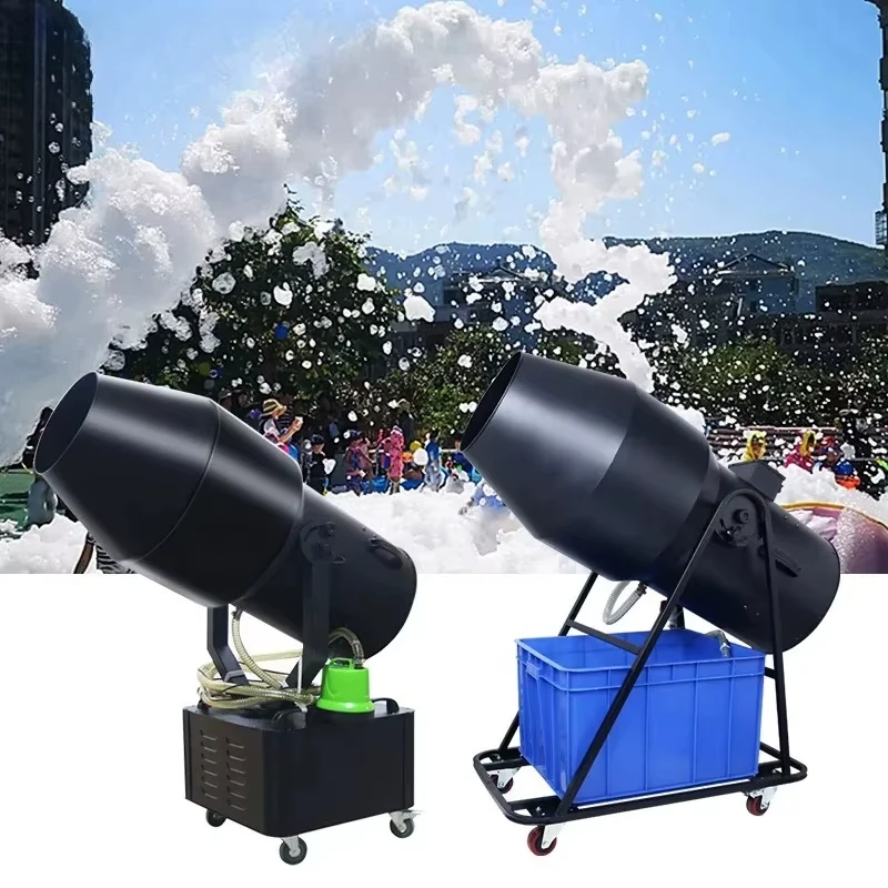 High-Power Jet Foam Cannon Machine Waterproof Professional Foam Generator for Outdoor Summer Pool Party Stage Events 1