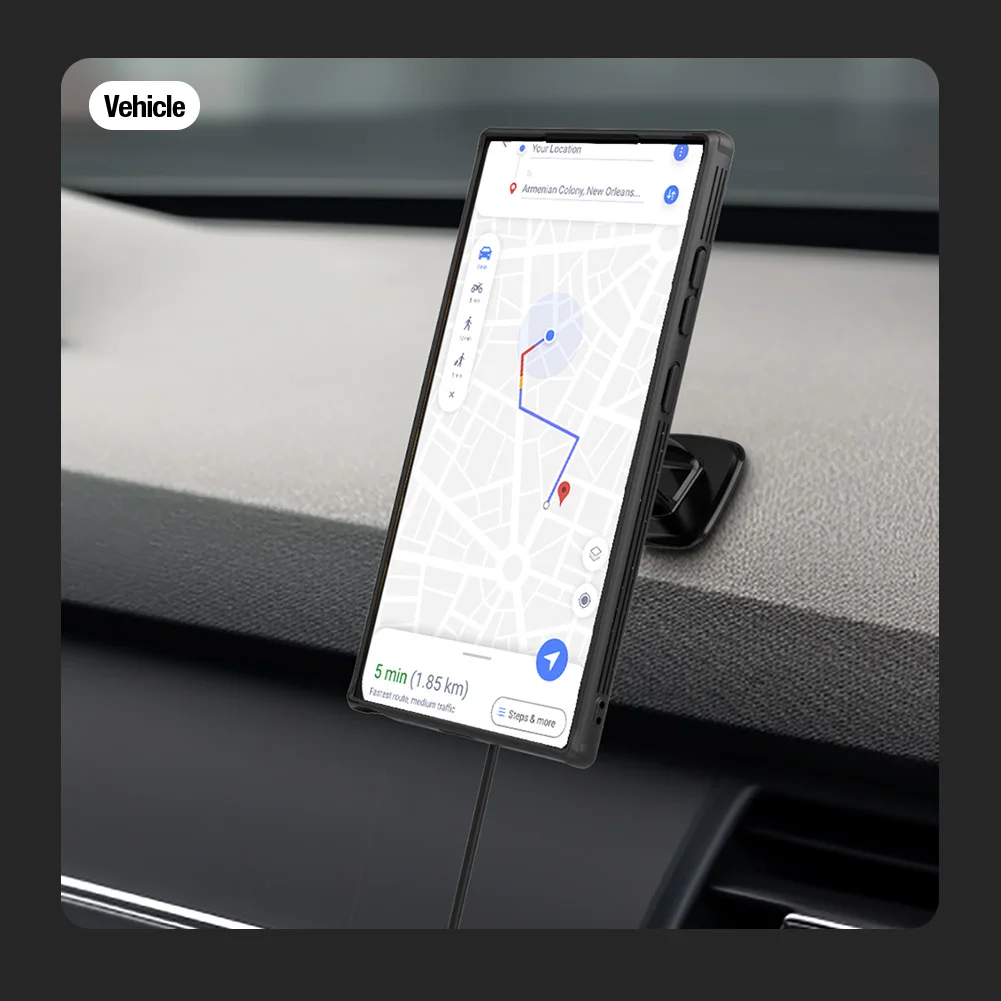 For Samsung Galaxy S24 Ultra Magsafe Case NILLKIN CamShield Pro Magnetic Case Slide Lens Protection Cover For Samsung S24/S24 +