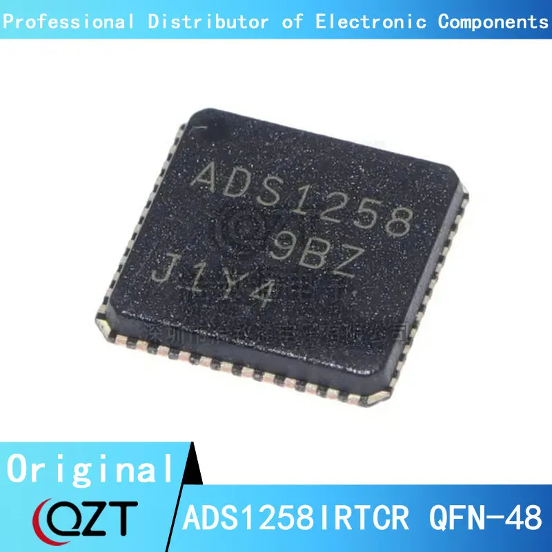 10pcs/lot ADS1258 QFN48 ADS1258I ADS1258IR ADS1258IRT ADS1258IRTC ADS1258IRTCR QFN-48 chip New spot