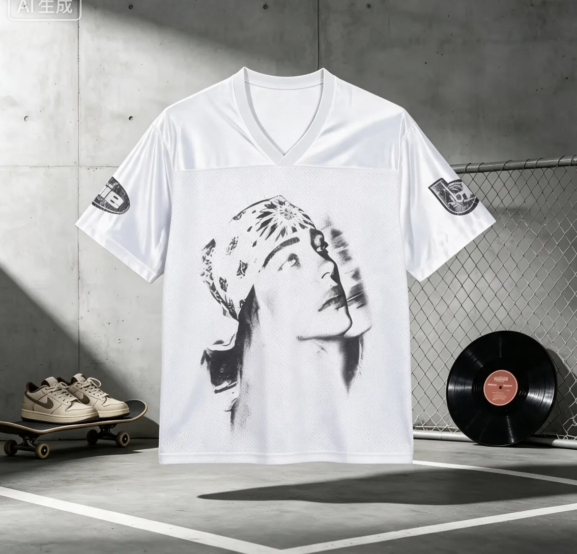 2026 Fan Edition Billie Eilish Hit Me Hard and Soft Y2K Retro Mode Trikot Unisex Atmungsaktives Sport-T-Shirt Familien-Kinder-Tees