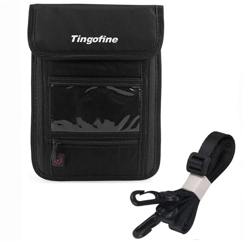 RFID Blocking Travel Neck Pouch ID Card Pouch Wallet Men Women Passport Cover Hanging Multifunction Card Money Anti-Theft Bag wallet card holder,card holder,credit card holder,passport holder