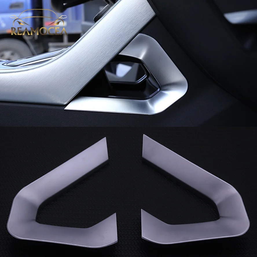 

Reamocea Central Decoration U Shape Frame Cover Trim For Land Rover Range Rover Evoque 2012-2015 2016 2017 2018 Car Sticker