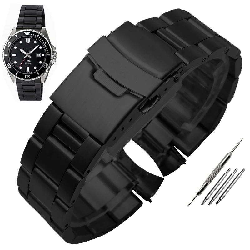 Cinturino in Silicone da 22mm per CASIO MDV-106 MDV-107 MTP-VD01D efr-303l cinturino impermeabile per Sport subacquei per Seiko SKX007 SRP777J1  1511