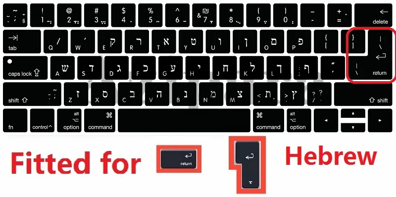 MMDW - Cover per tastiera in lingua italiana compatibile con MacBook Pro 13, 15, 2019, 2018, 2017, 2016, con Touch Bar e Touch ID, modello: A2159, A1989, A1706/A1990, A1707, USA e versione europea