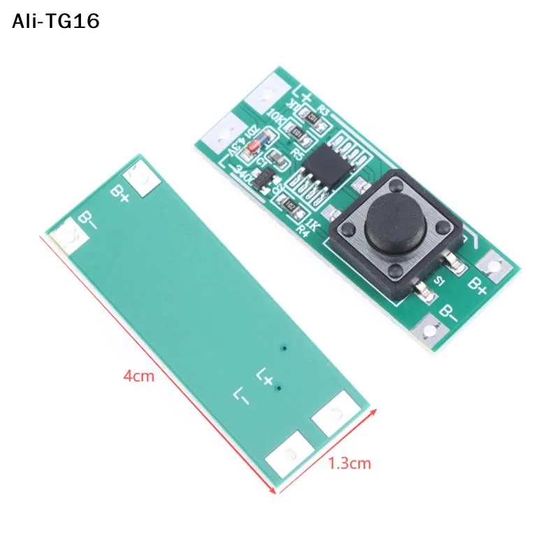 【TG16】1/3Pcs DC3V-12V 3가지 모드 고휘도 점멸등 자동차 LED 제어 드라이버 보드가 있는 점멸 모듈