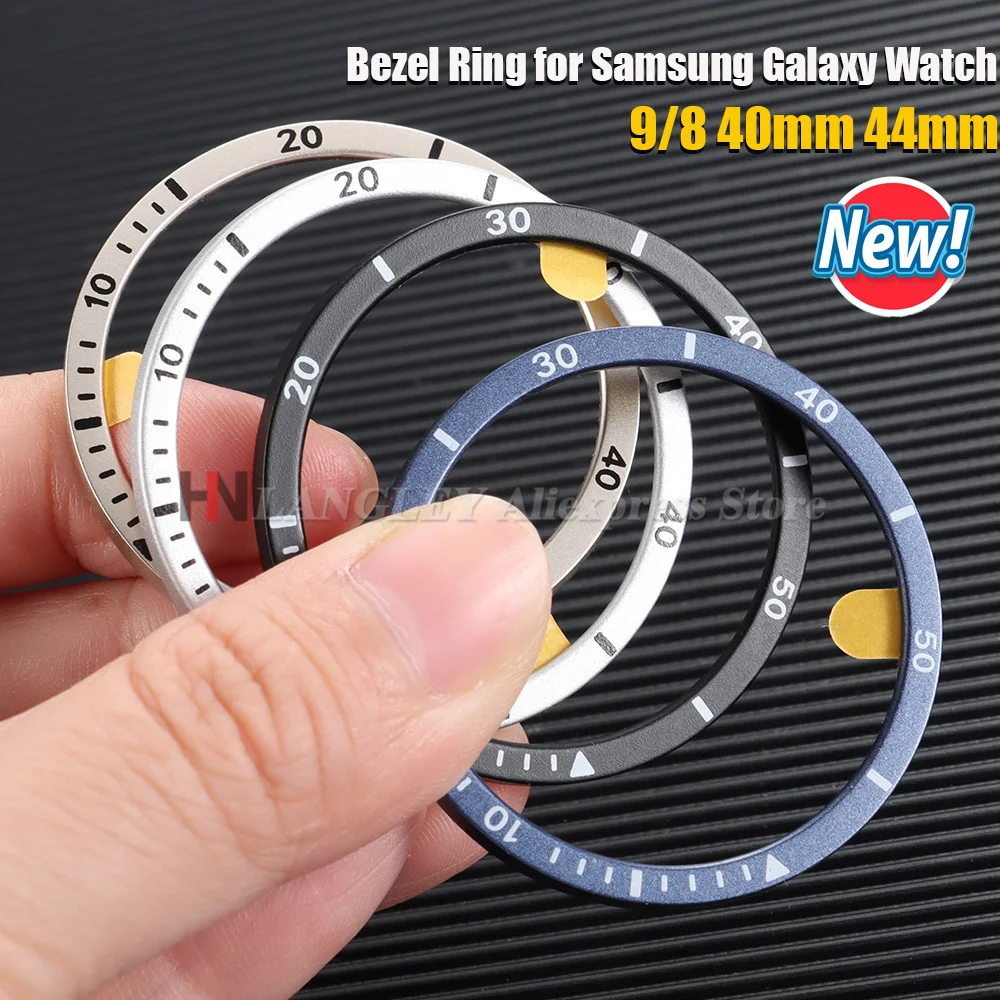 Elegant Metal Bezel Ring Protective Cover