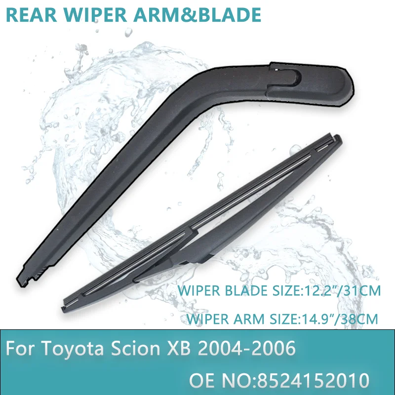 CarRearWindowWindshieldWiperBladeArmBlackPlasticFitforToyotaYarisScionXB2008.png