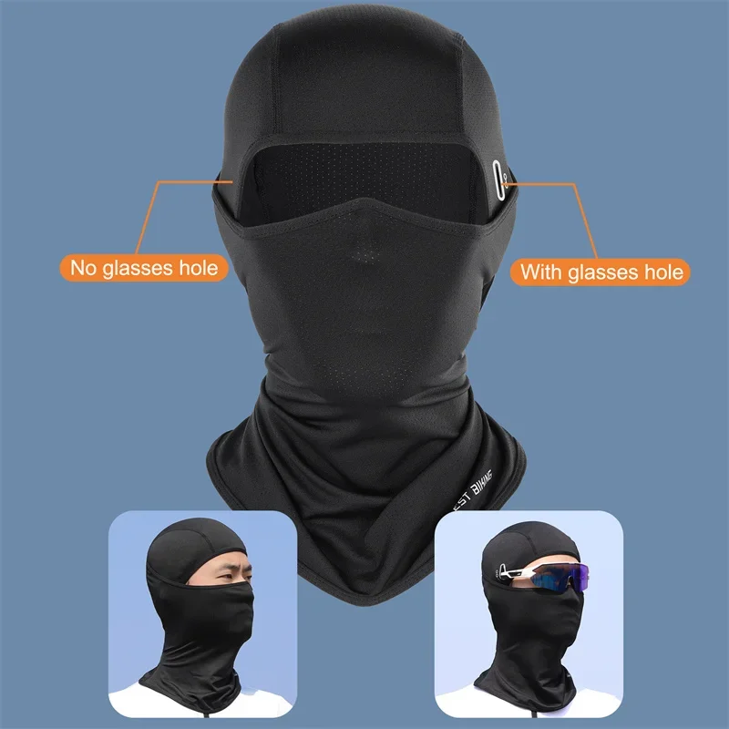 WEST BIKING Summer Balaclava Face Mask Cooling Neck Gaiter Breathable Face Covering Motorcycle Cycling for Men Women 6