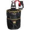 1680D Oxford Cloth Tool Bag Rotatable Quick-hanging Nail Tool Pouch for Woodworking Electrician Mechanic Tool Organizer Belt