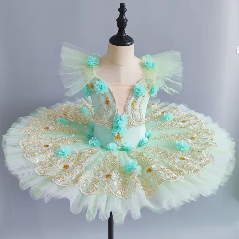 

2023 Professional Dress Women Kids Girls Adults Tutu Ballet Swan Lake Costumes Ballerina Performance Dance Outfits