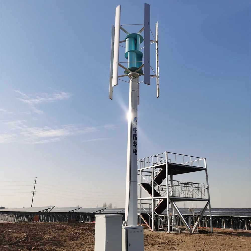 โรงงานราคาแกนแนวตั้งเครื่องกําเนิดไฟฟ้ากังหันลม 48V 24V 12V 3 เฟส 50HZ 3 ใบมีดฟรีพลังงาน Controller Quiet Home Use 1