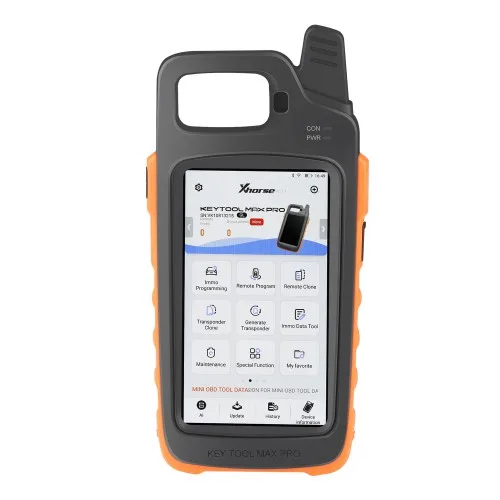 

2022 Newest Xhorse VVDI Key Tool Max Pro With MINI OBD Tool Function Support CAN FD/ Voltage and Leakage Current