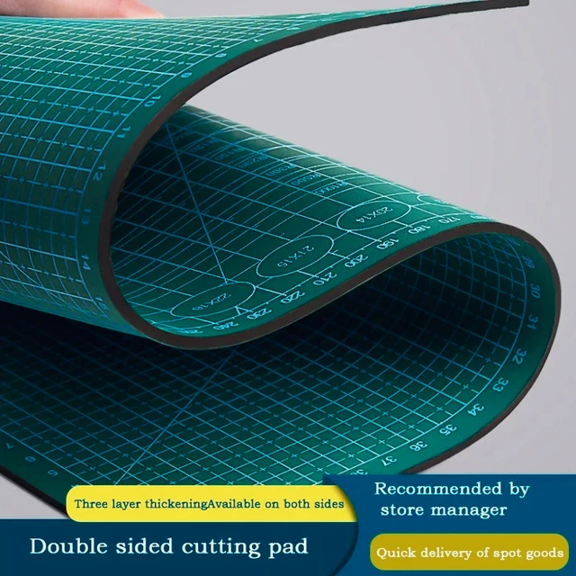 Cut Pad Patchwork Tools Manual DIY Model Tool Cutting Board Self-healing A3 A4 A5 PVC Cutting Mat Pad Double-sided Patchwork 1
