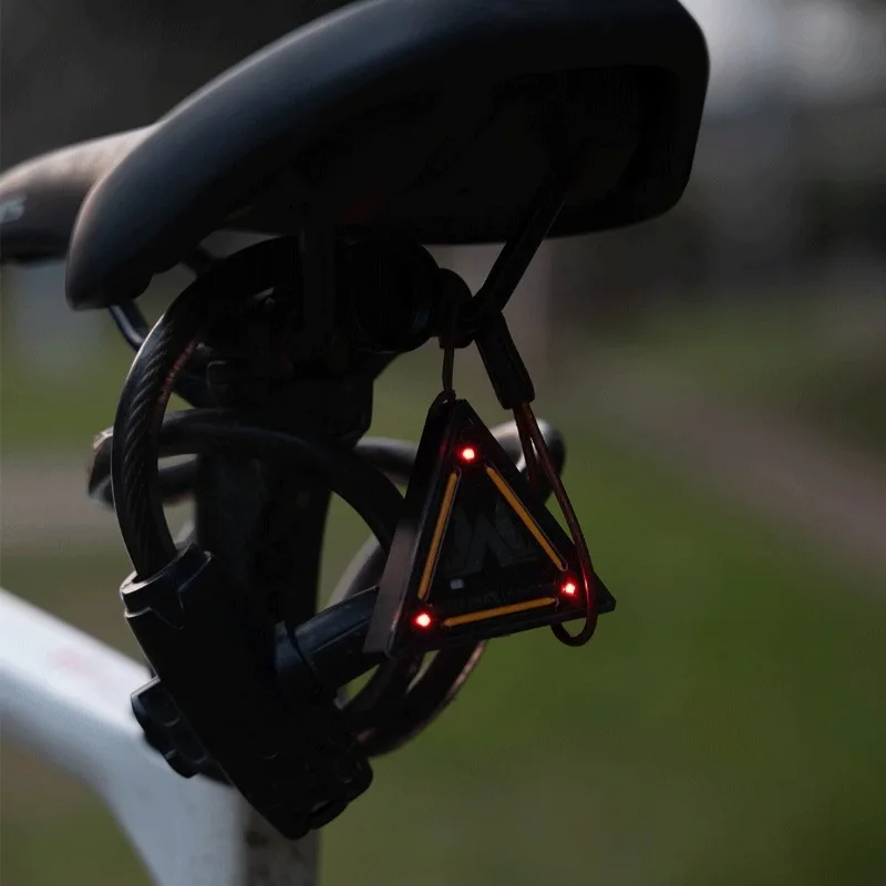 Outdoor Camping Triangle Warning Badge Lighting Multi-functional Atmosphere Small Hanging Light Camping Decor Triangle Light