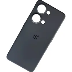 Premium Ultra-Thin Shockproof Matte Rubber Skin Back Case - Sleek and Soft Protection for OnePlus Nord 3 (Black)