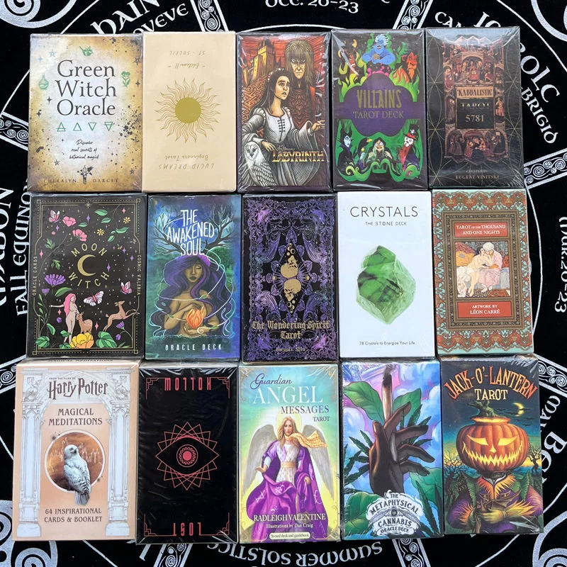

Board Deck Games Playing Cards For Party Game 78 Cards With Paper Manual Divination Fate Real Tarot Card Meanings