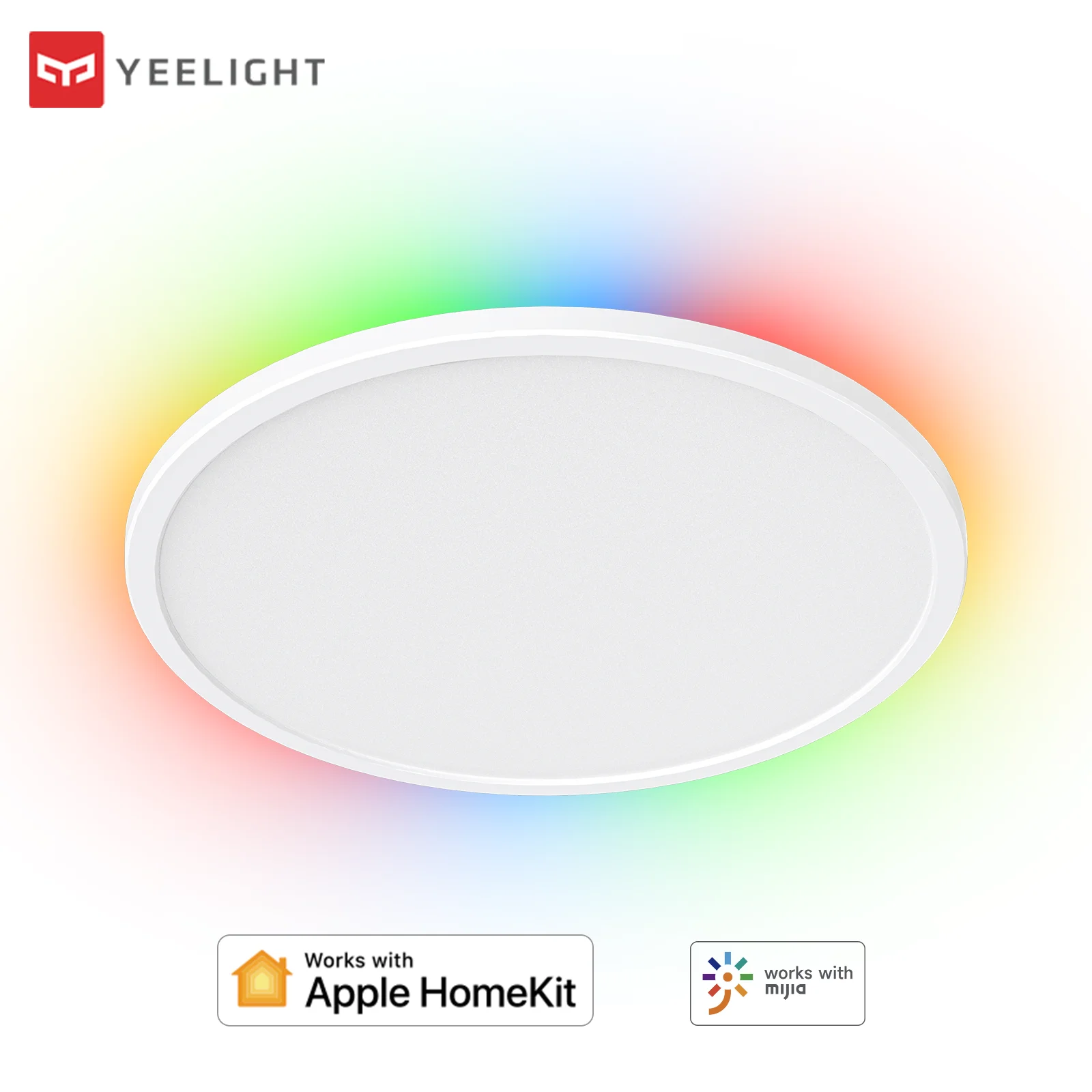 yeelight smart led RGB ceiling light 400C Ultra thin ambient color light smart voice control