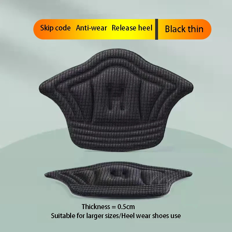 1 paio/2 pezzi cuscinetti per scarpe da ginnastica toppe per scarpe inserto per cuscino soletta protezione per tallone più spessa adesivo posteriore_voghion.com