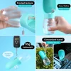 Portable Pet Dog Water Bottle Hiking Outdoor Leakproof Puppy Drinking Bowls for Small Medium Large Dogs Cats Chihuahua Supplies 3