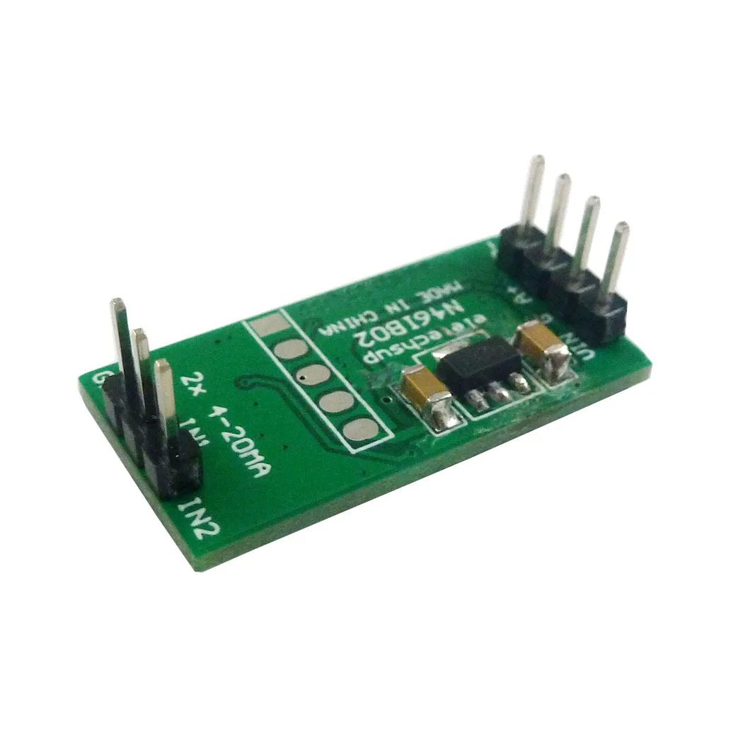 

8-25V 2 Channel Current Collector 4-20mA RS485 Current Analog Collector ADC Modbus RTU 03 06 Function Code