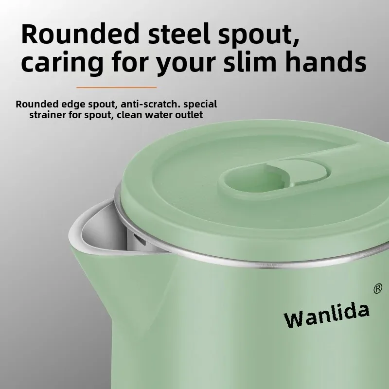 Wanlida Hotel Commercial Stainless Steel Automatic Temperature Water Kettle Smart Electric Water Kettle For Home Use 2
