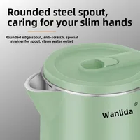 Wanlida Hotel Commercial Stainless Steel Automatic Temperature Water Kettle Smart Electric Water Kettle For Home Use 2