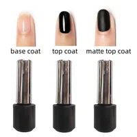 8ml*3pcs Functional Gel Nail Art Set with Base Coat,No-wipe Top Coat  and Matte Top 2