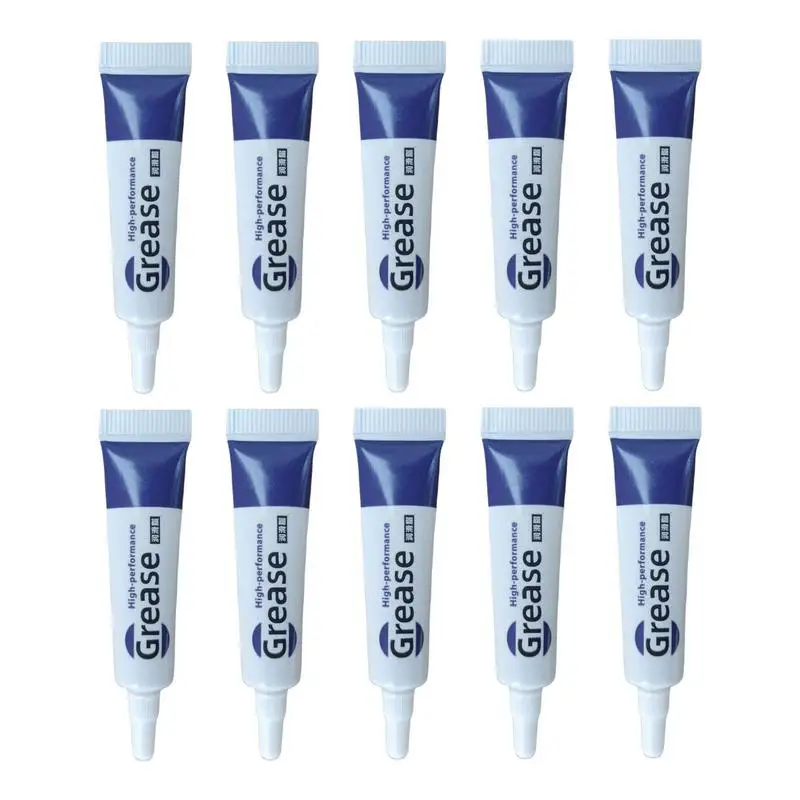 

Silicone Grease Automotive Silicone Grease Lubricant 10pcs Plumbers Grease Prevent Valves And O-Rings From Sticking Long-Lasting