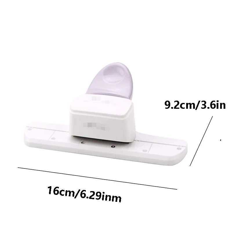 Large Border Pattern Hole Puncher Convenient Handheld Edger Tool for Kids Crafting  Decorative Stamp Embosser for DIY Projects