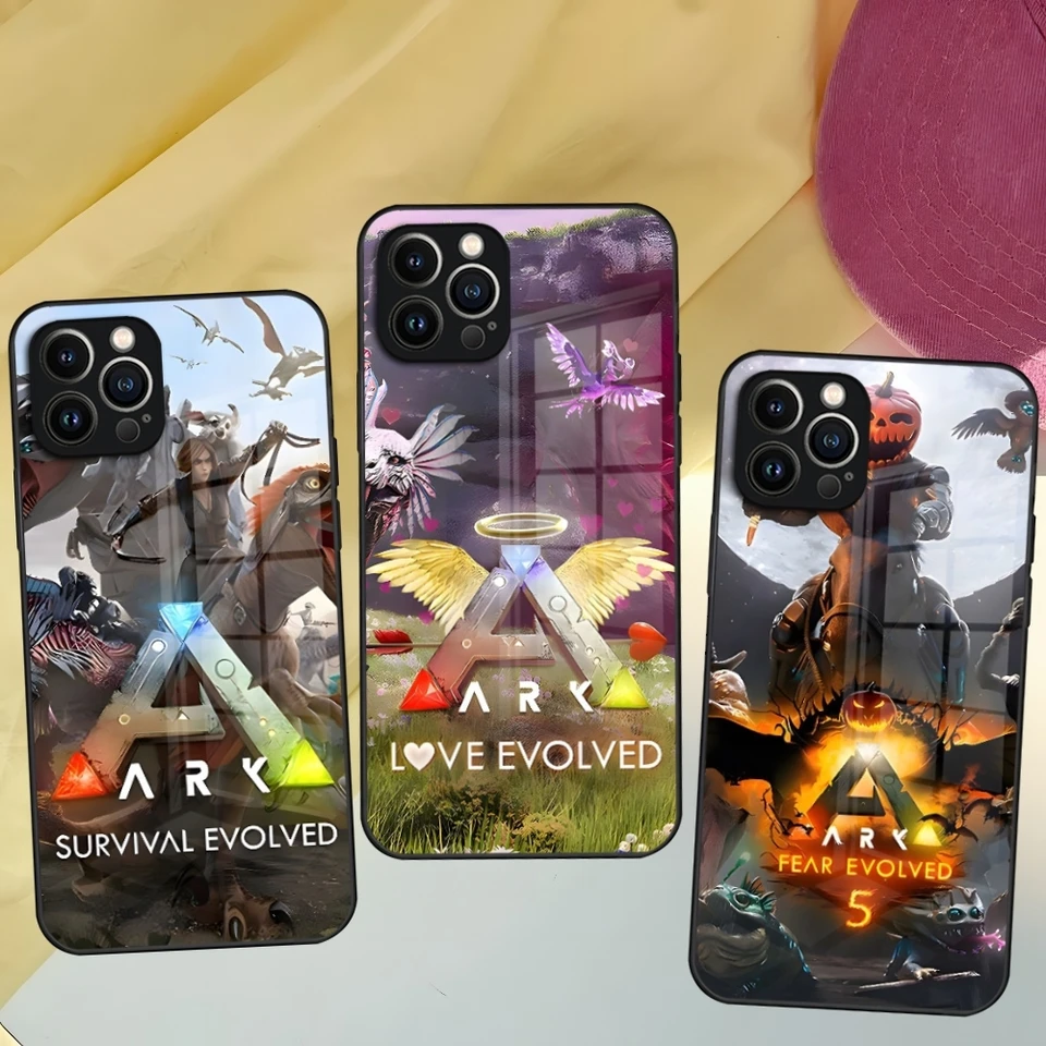 ARK　iPhone 15 ARK Survival Evolved Phone Case for Iphone 16 15 14 12 11 13 Pro
