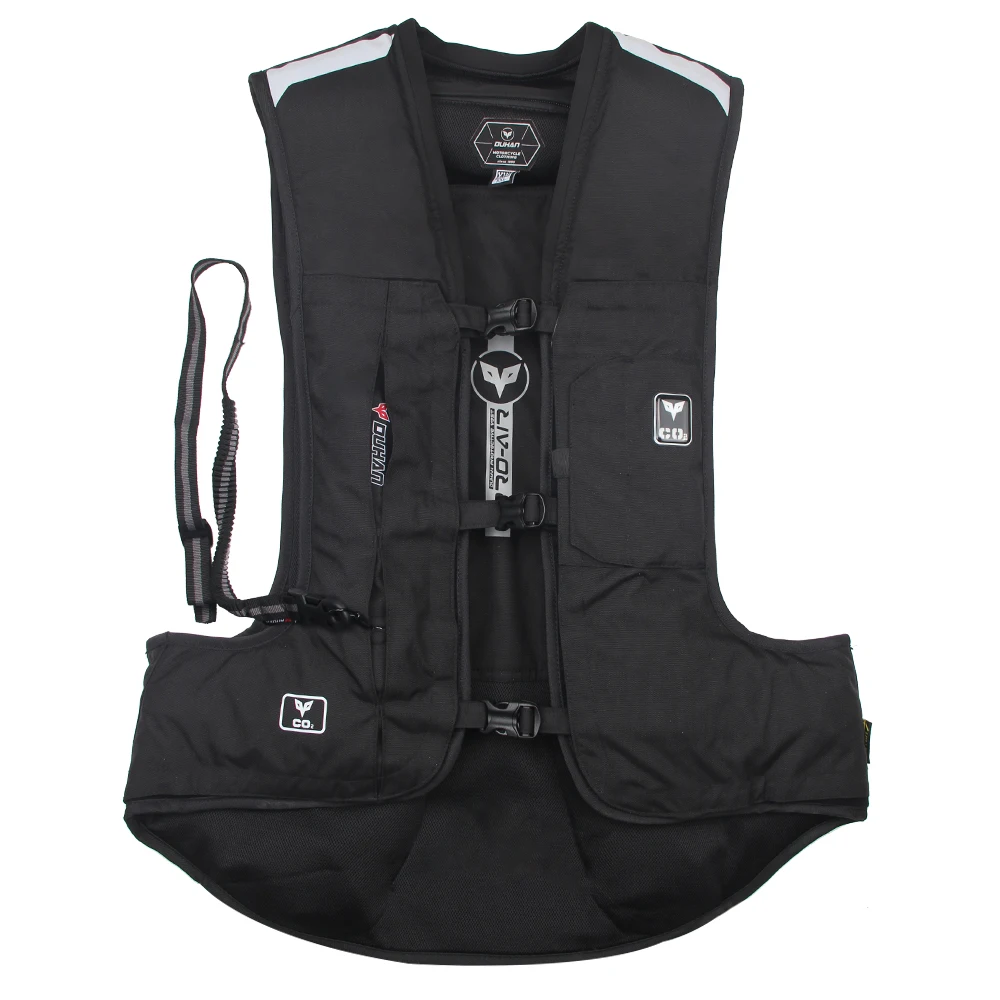 Motorcycle Air-bag Vest Reflective Outdoor Riding Anti Fall Motorbike Airbag Suit Motocross Protective Airbag