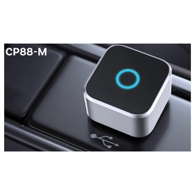 ABSQ-Carplay 안드로이드 자동차 2-in-1 어댑터 메탈 미러용 신형 자동차 액세서리