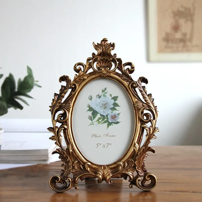

Ornate Square Photo Frame Antique Vintage Silver Picture Frame Small Picture Frames Dark Decoration Maisons Wedding Decoration