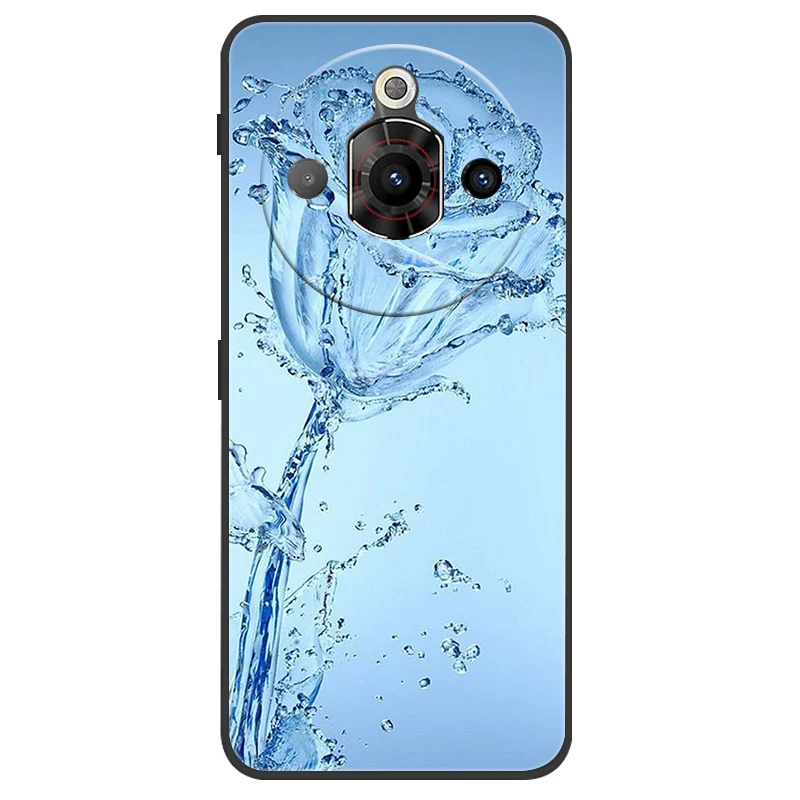 ZTE Nubia Focus Pro Black Silicone TPU Soft Phone Cover - Protective Back Shells