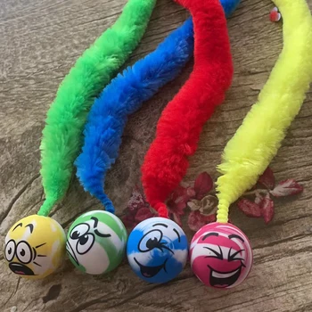 Colorful Cat Worm Ball Toy 1