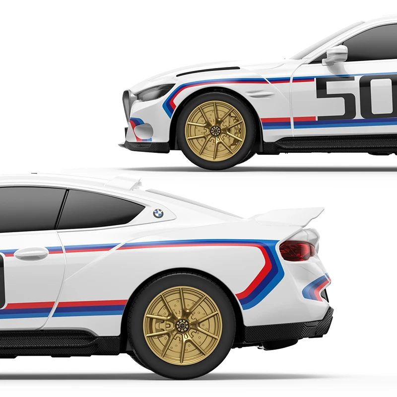 ライセンスRCラスタアソート　BMW Rastar-bmw 3.0 csl mパワーRCカー,2.4g,車のおもちゃモデル,LED