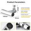2024 New Kitchen Sink Waterfall Faucet Pressurized Bubbler Splash-proof 4 Modes Spout Bathroom Basin Tap Extender Adapter 6