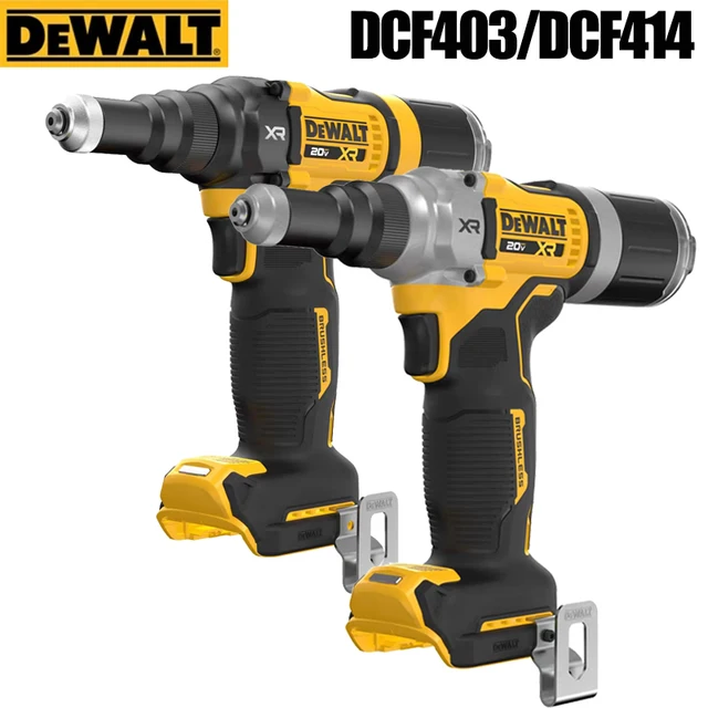 Pistola Rivettatrice A Batteria 20V - Compatibile Dewalt, Senza Spazzole, Con LED E Accessori - Foto 7
