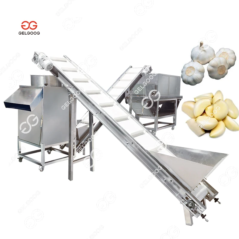 High Efficiency Automatic Garlic Breaking Peeling Sorting Machine Garlic Cleaner Machine Garlic Washing Machine For Sale 5