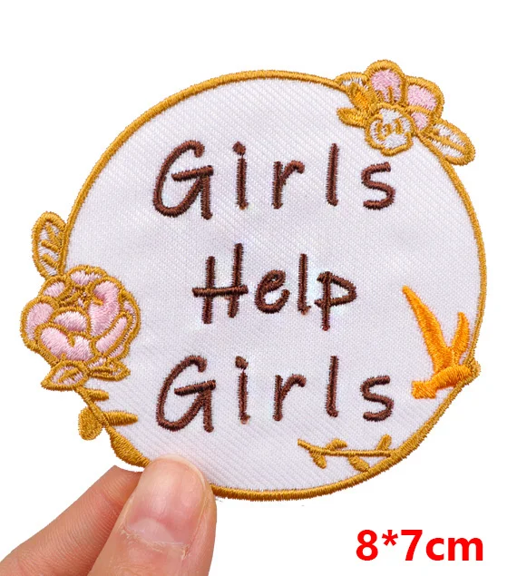 Description Picture 4 of itemLetter Patch DIY Embroidered Patches On Clothes Cartoon Embroidery Patch Iron On Patches For Clothing Jacket Sew Applique